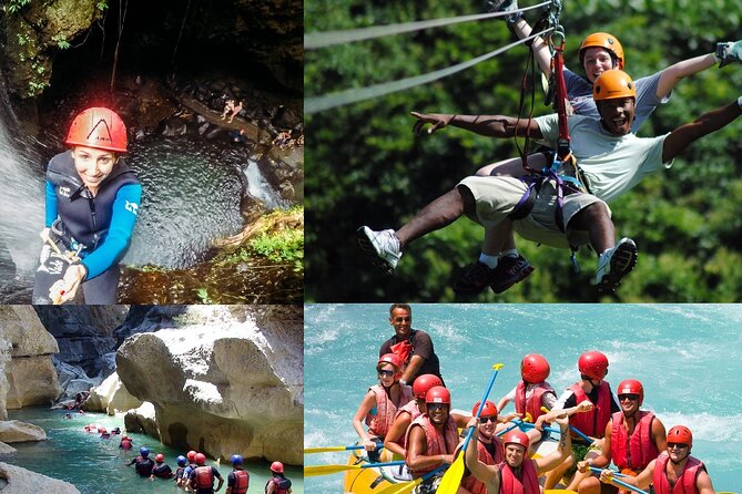 Rafting Canyoning and Zipline Adventure From Antalya - Incredible Natural Surroundings and Crystal Clear Water
