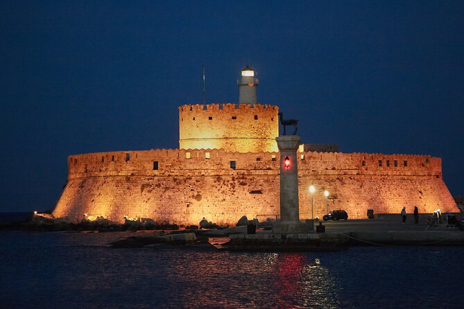 Rhodes by Night With Dinner and Boat Cruise - Laterna - Common Questions
