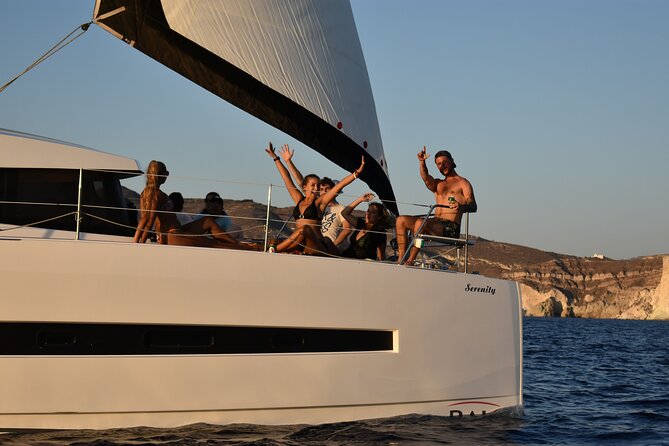 Santorini Caldera Classic Cruise With BBQ on Board and Open Bar - The Sum Up