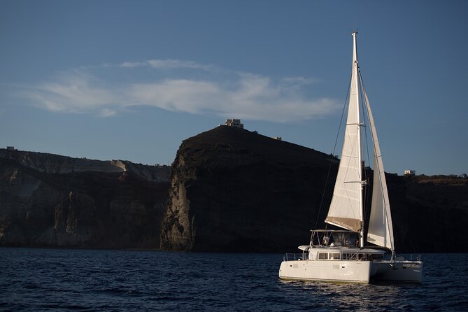 Santorini Caldera Gold Day Cruise With BBQ on Board and Open Bar - Reviews