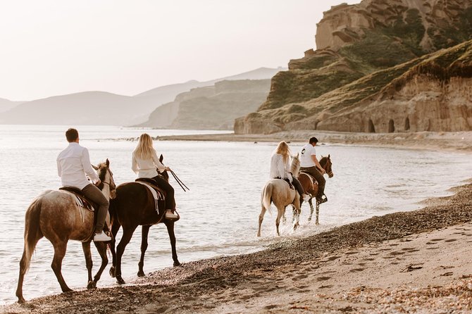 Santorini Small-Group Horseback Safari for All Levels - Slow-paced Experience and Positive Recommendation