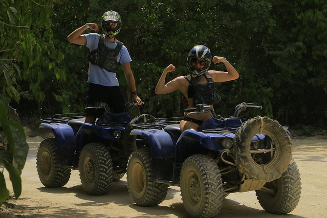 Selvatica Adventure Park ATV and Ziplines in Cancun and Riviera Maya - Cool off With a Swim in a Private Cenote