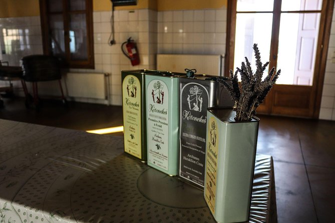 Semi Private Wine, Olive Oil, and Terroir Tour of Heraklion Area With Tastings - Olive Oil Producer Visit and Tasting