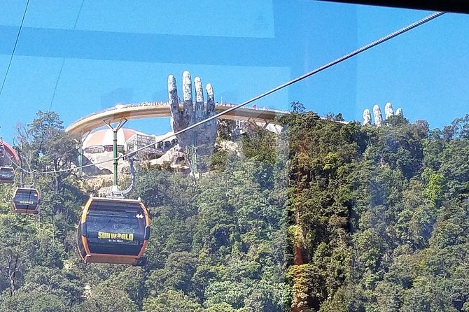 Shore Excursion From CHAN MAY or TIEN SA Port to GOLDEN BRIDGE, Marble Mountain - Common Questions
