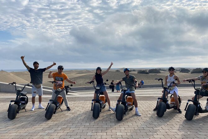 Sunset Guided Tour or Morning Tour by E-Scooter Chopper : Maspalomas & Meloneras - The Sum Up