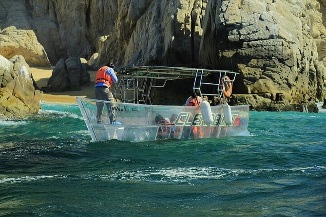 Tours in Cabo to the Arch and Lands End in the Only Clear Boat! - Limited Space, Book in Advance