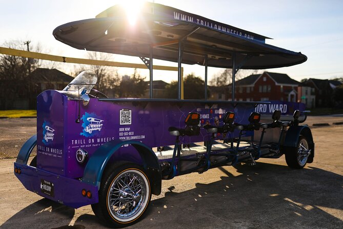 Trill On Wheels (2-Hour Hip-Hop Party Bike Tour in Houston) - Booking and Pricing