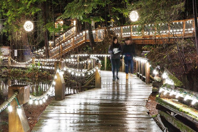 Vancouver City and Capilano Suspension Bridge Canyon Lights Tour - Shopping on Granville Island