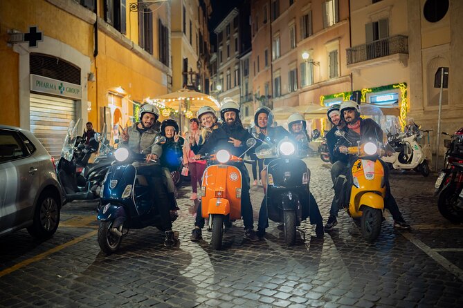 Vespa Tour Through Romes Charms With Photography - Experiencing Romes Nighttime Magic