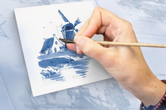 Workshop Paint Your Own Delft Blue Tile! - What to Expect During the Workshop