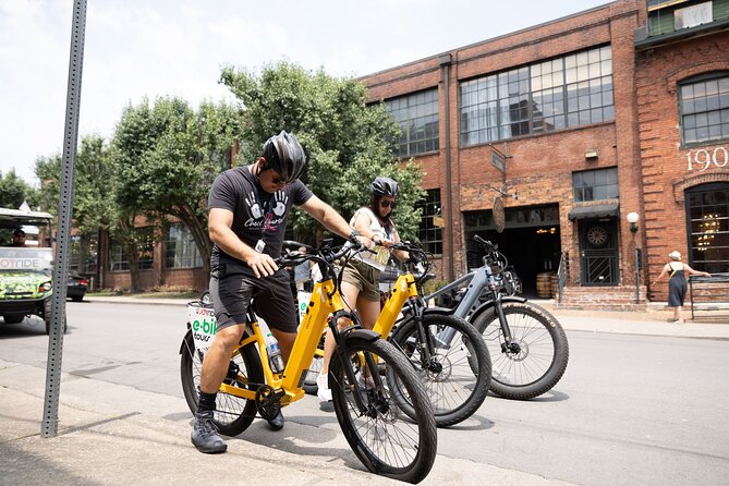 2-Hour Guided E-Bicycle Sightseeing Tour of Nashville - Pricing and Reservation