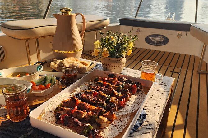 3 Hours Dubai Marina Boat Trip, BBQ and Swimming With Max 10 Pax - The Sum Up