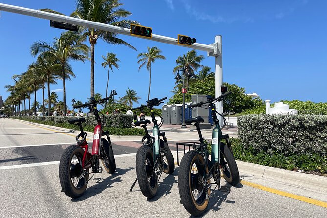90 Min Guided Electric Bike Tours of Greater Fort Lauderdale - Common Questions