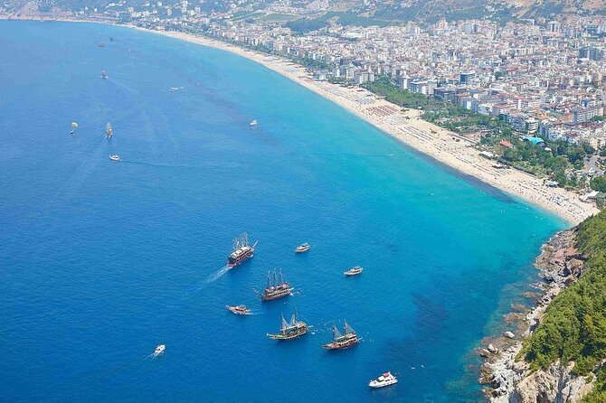 Alanya: Luxury Pirate Boat Tour With Foam Party - Directions and Itinerary