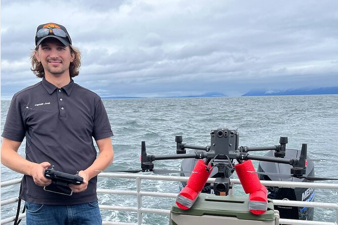 Alaska Whale-Watching Cruise With Live Drone Footage  - Hoonah - Wildlife Encounters and Drone Footage