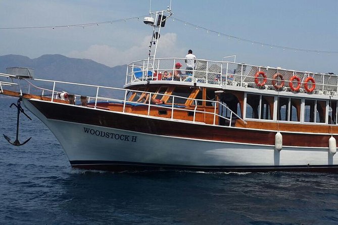All Inclusive Boat Trip With Turunc and Kumlubuk Break From Marmaris - Phosphorus Cave