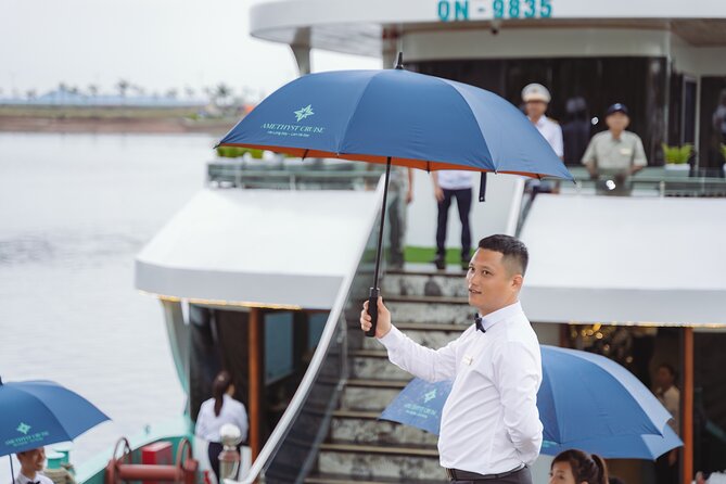 Amethyst Day Cruise The Most Luxury Day Tour Explore Halong Bay - Common Questions