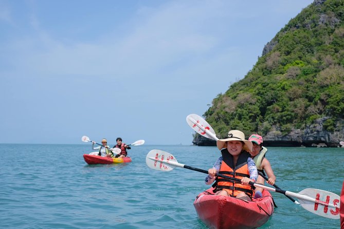 Angthong National Marine Park Trip Kayaking By Big Boat From Koh Samui - Common Questions