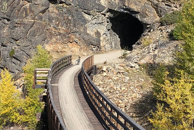 Bicyle Tour on Historical Kettle Valley Railway From Myra Canyon to Penticton - Common Questions