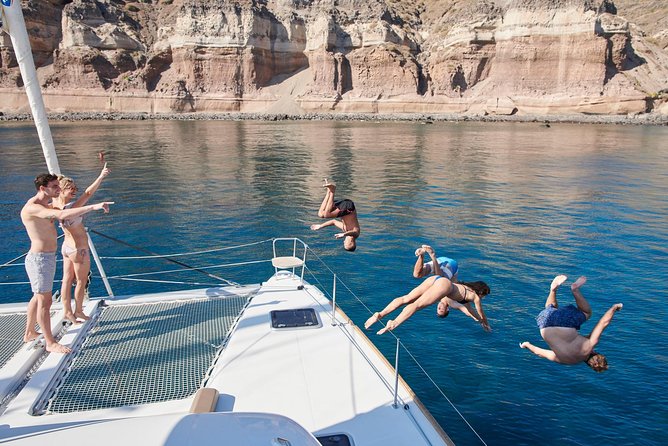 Caldera and Beach Cruise With Lunch or Dinner  - Santorini - The Sum Up