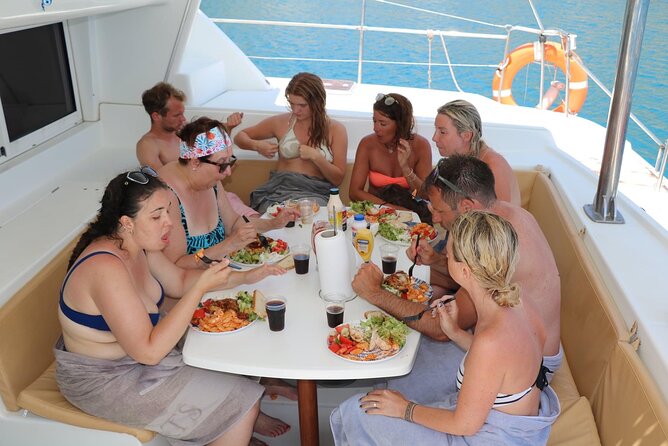 Catamaran Cruises Rhodes - 6 Hours Day Cruise ALL INCLUSIVE - The Sum Up