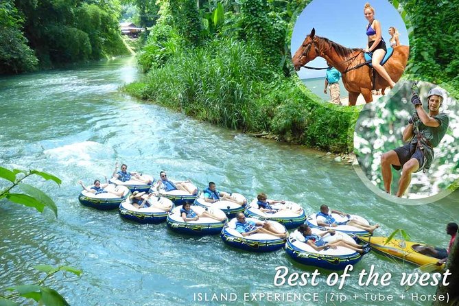Chukka Zipline, Horse Ride & Swim, Tubing, and Ocean Outpost Park - Logistics and Details