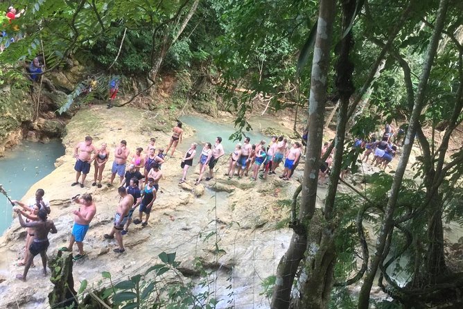Combo Tour Tubing and Blue Hole Tour From Falmouth - Directions