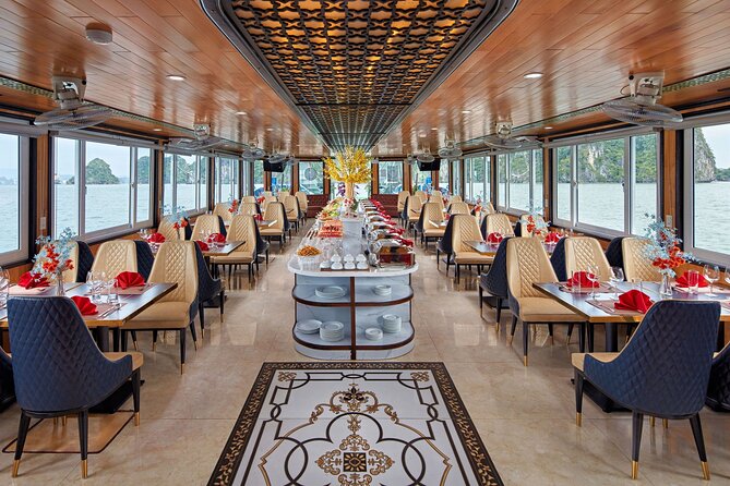 Cozy Bay 5 Star Cruise Luxury Halong Day Trip With Buffet Lunch - Common Questions