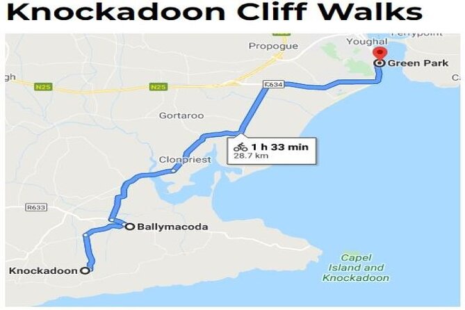 Cycling From the Town of Youghal Bike Rental - Cancellation Policy