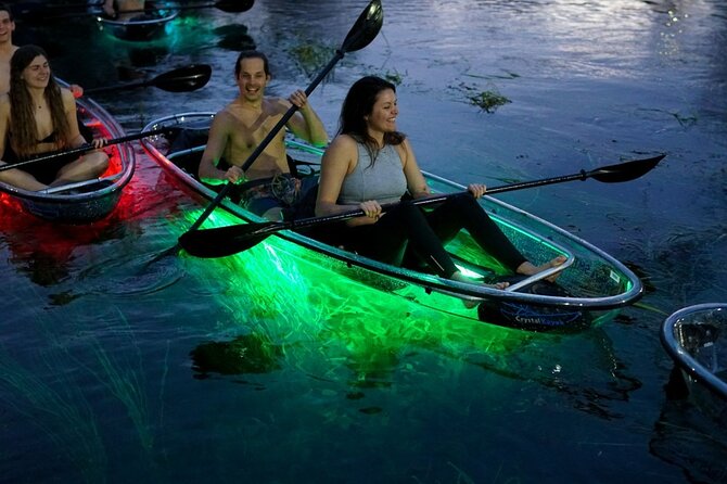 Date Night Neon Glow Clear Kayak or Clear Paddleboard & Champagne - How to Make the Most of Your Date Night Neon Glow Adventure