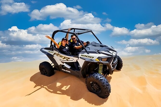 Dubai 4Star Dunes ATV, Sandsurfing, Camels and VIP Buffet & Show - Common Questions