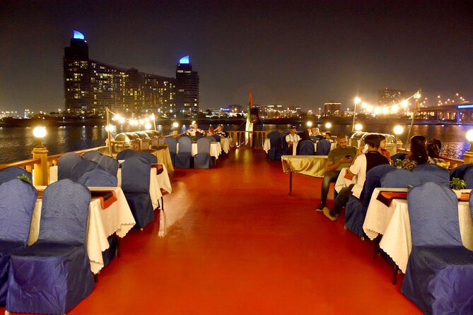 Dubai Water Canal Dinner Cruise With Buffet Dinner - Traditional Dhow Boat Experience