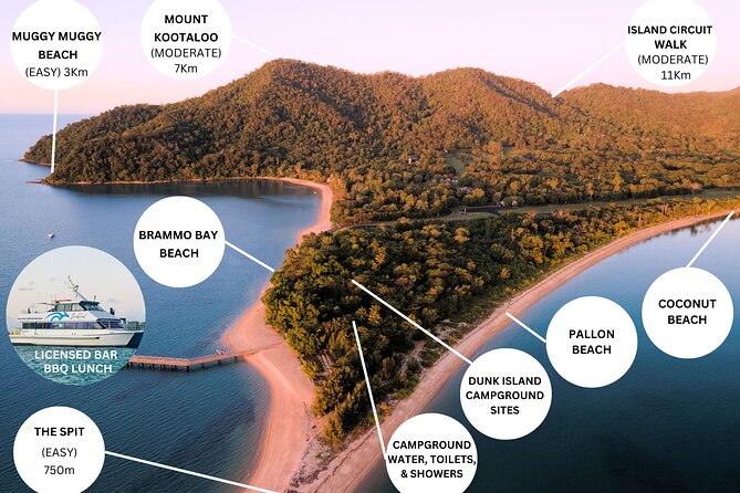 Dunk Island Day Tour Cairns Day Return - The Sum Up