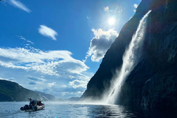 From Stavanger: Lysefjord Sightseeing RIB Boat Tour - The Sum Up