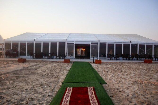 Full Day Desert Safari With Camp Access, Buffet Dinner,Camel Ride - The Sum Up