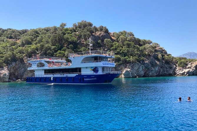 Full-Day Glass Bottom Semi Submarine Cruise in Marmaris - Green Sea and Sunken Shipwrecks