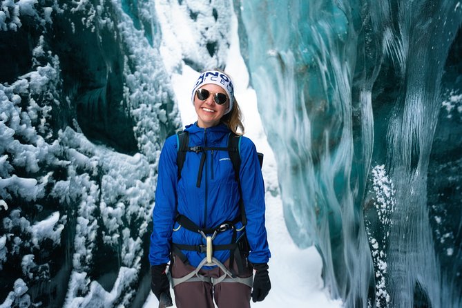 Glacier and Ice Cave Private Photoshoot - 15 Shot Photo Package - Duration: 5 Hours (Approx.)