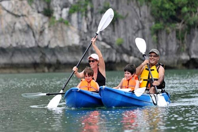 Ha Long Bay Day Cruise -Surprising Cave -Titop Island -Kayaking -Limousine Bus - The Sum Up