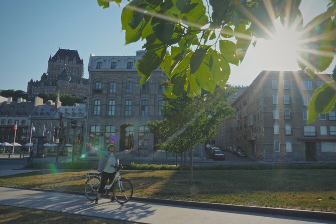 HIstorical Lower Town & Neighborhood Private Bike Tour - Learn About the History of Old Québec City