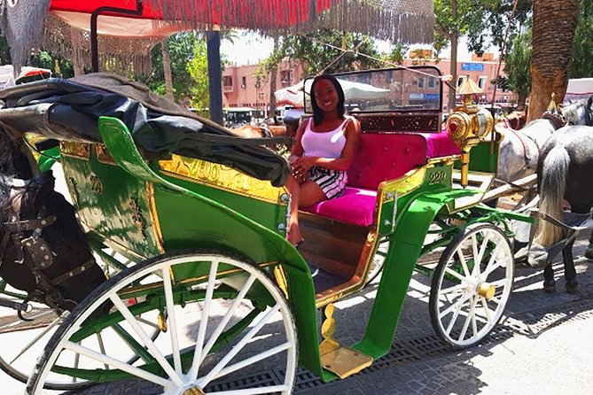 Horse and Carriage Ride With Majorelle Garden - Open-Air Carriage With Unobstructed Views