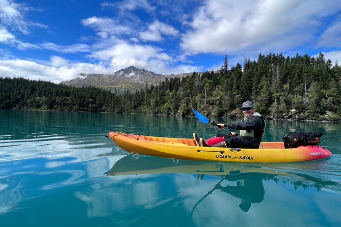 Kayak and Hike to Deep Blue, Glacially Carved Grant Lake, Alaska - Hiking to the Glacial Wonder