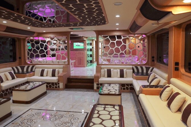 Lotus Mega Yatch Dinner Cruise With Food and Bar Access - Common Questions