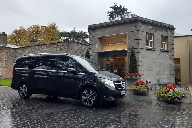 Lough Eske Castle Hotel Donegal to Glenlo Abbey Galway Chauffeur Car Service - Pricing and Booking Details