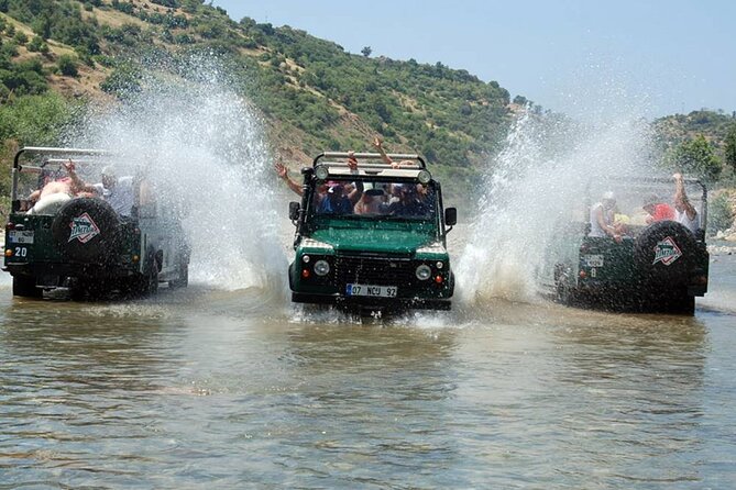 Marmaris Jeep Safari Tour With Waterfall and Water Fights - Minimum Number of Travelers