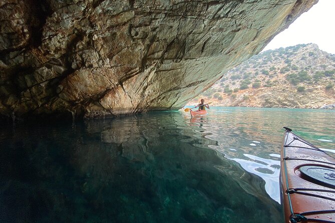 Naxos: Rhina Cave Sea Kayaking Tour - The Sum Up