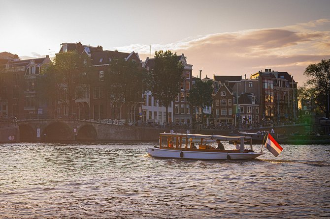 Private Boat Tour Amsterdam - 90 Min Incl. Welcome Drink on Historic Saloon Boat - The Sum Up