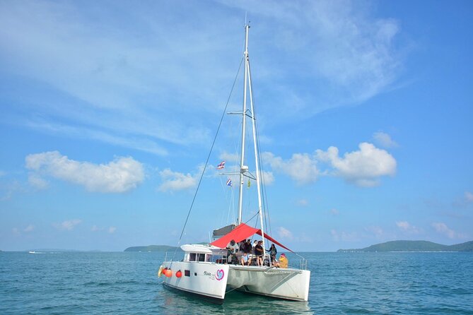 Private Catamaran Yacht to Maiton and Coral With Sunset Cruise - Booking and Pricing Information