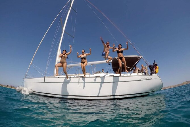 Private Sailing Cruise to Delos and Rhenia Islands - Pass By: Rhenia Mykonos Hotel & Bungalows