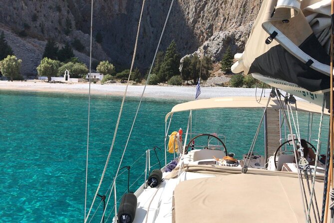 Private Sailing Trip to Kallithea Thermes Bay and Antony Quinn Bay. - Questions and Customer Support