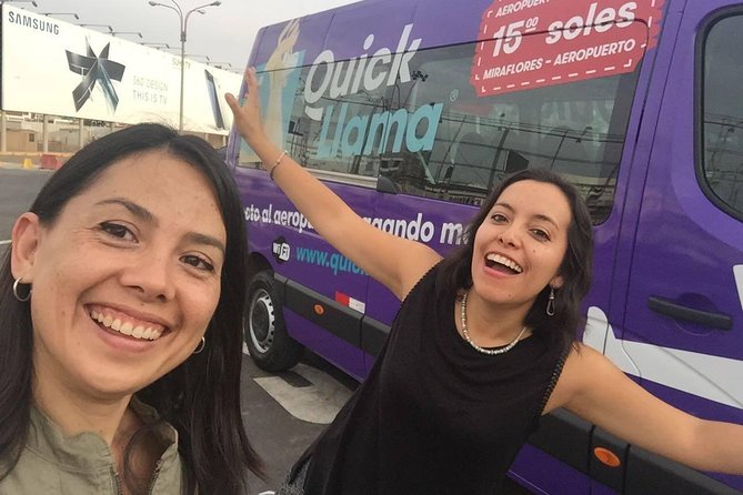 Quickllama: Door-To-Door Transfer From Lima Airport to Miraflores - Common Questions